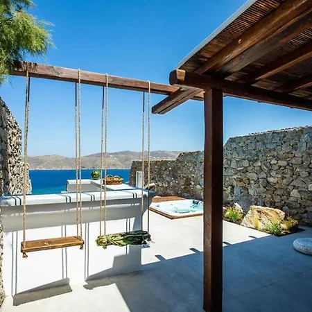 Anasa Private Pool & Jacuzzi 8pax At Panormos Vila *