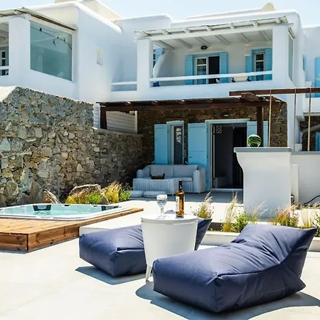 Anasa Private Pool & Jacuzzi 8pax At Panormos * Panormos (Mykonos)