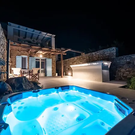 Anasa Private Pool & Jacuzzi 8pax At Panormos Panormos (Mykonos)