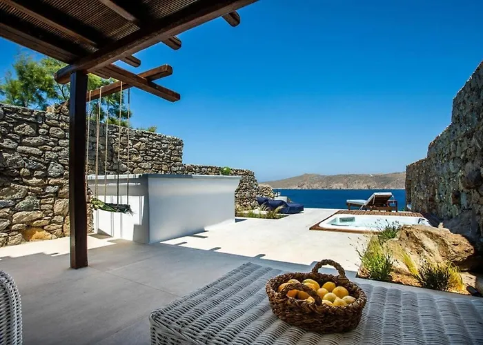 Вилла Anasa Private Pool & Jacuzzi 8pax At Panormos *