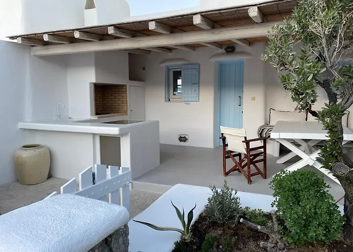 Anasa Private Pool & Jacuzzi 8pax At Panormos * Панормос-Миконос