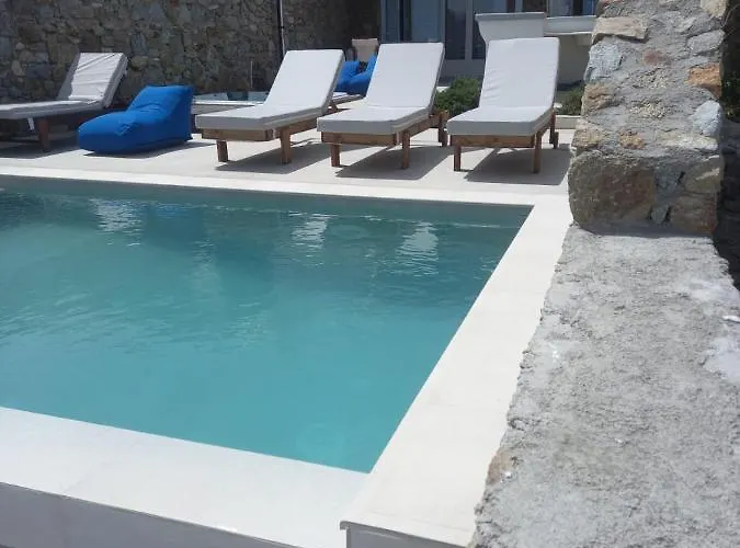 Anasa Private Pool & Jacuzzi 8pax At Panormos Вилла Панормос-Миконос