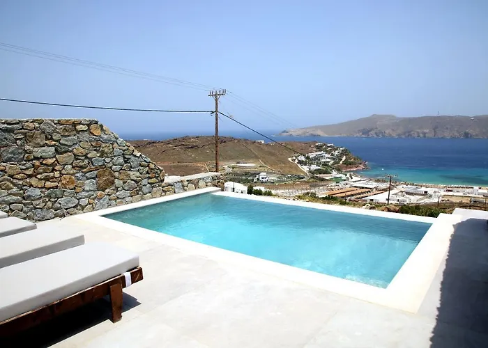 Anasa Private Pool & Jacuzzi 8pax At Panormos * Панормос-Миконос