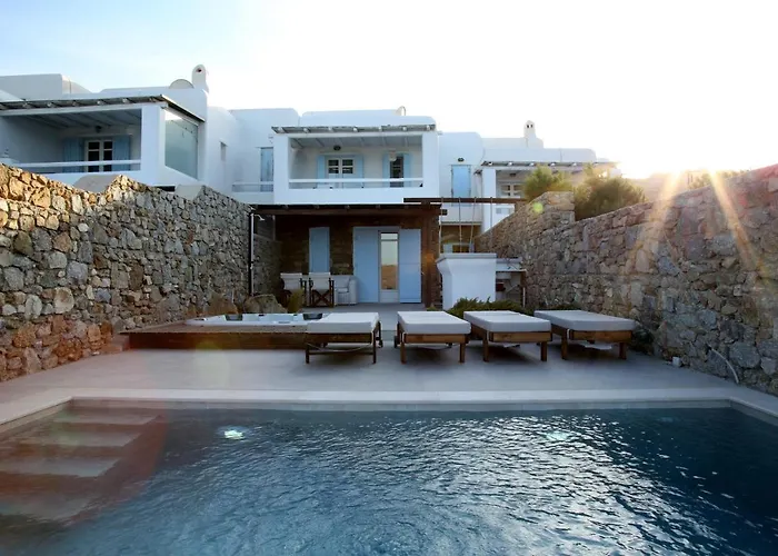 Anasa Private Pool & Jacuzzi 8pax At Panormos Вилла