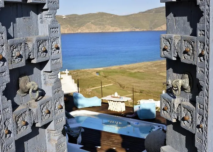 Anasa Private Pool & Jacuzzi 8pax At Panormos Вилла Панормос-Миконос